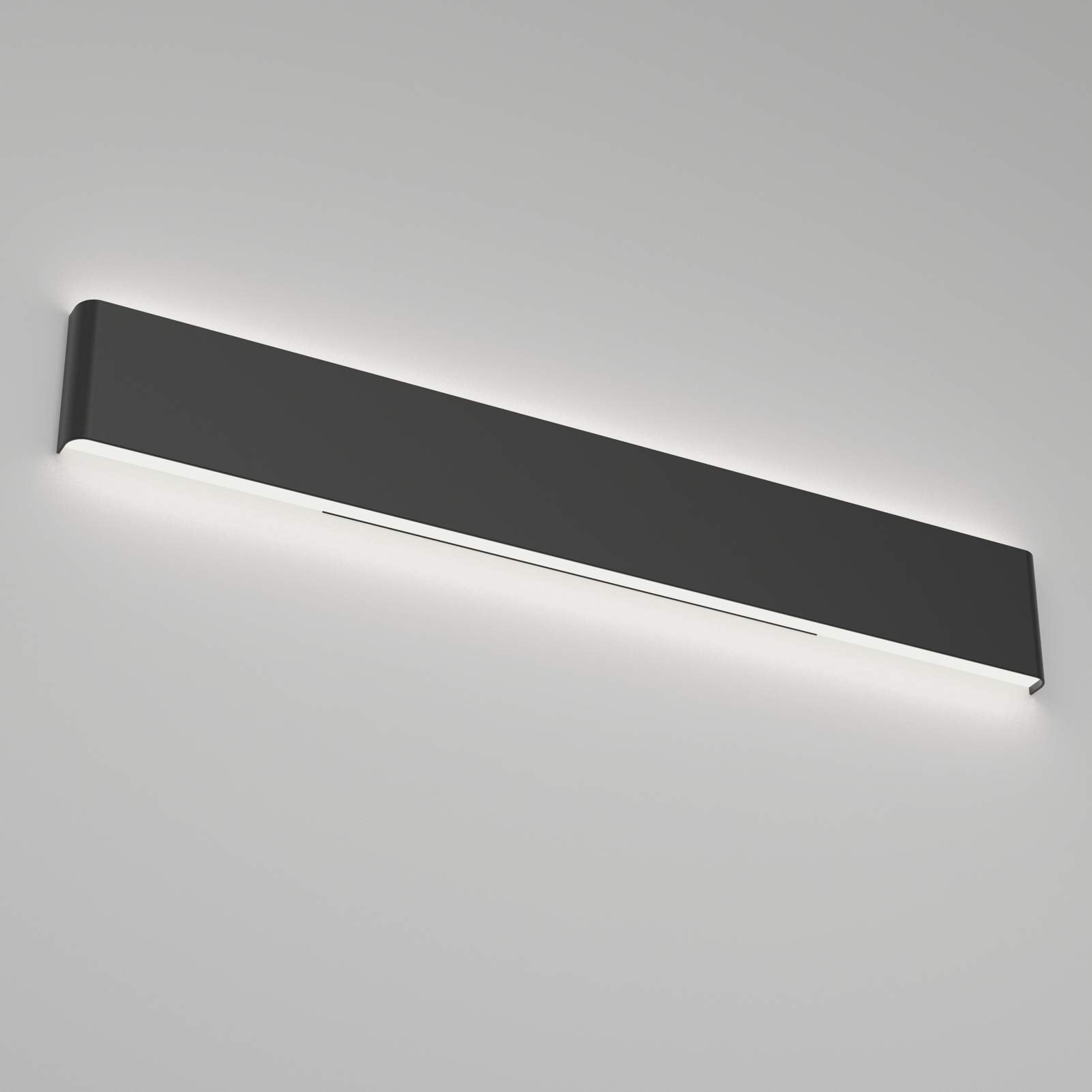 Ralbay Modern Black Bathroom Vanity Light 32.6inch Vanity Light for Bathroom 30W Up and Down Indoor Wall Lighting Fixtures Natural White 4000K