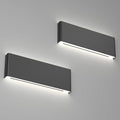 Ralbay Modern Black Bathroom Vanity Light 32.6inch Vanity Light for Bathroom 30W Up and Down Indoor Wall Lighting Fixtures Natural White 4000K
