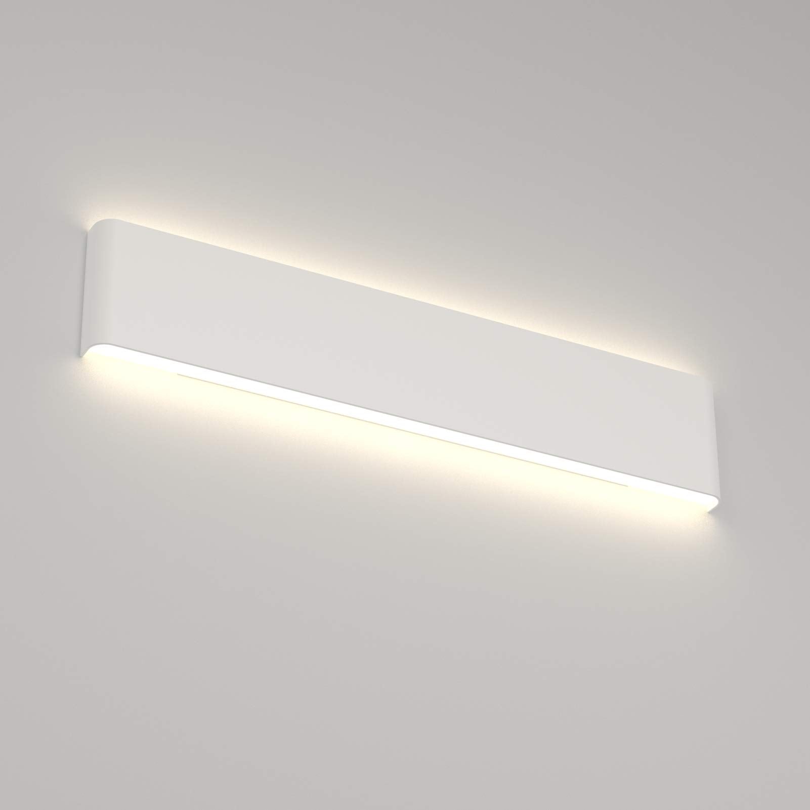Ralbay Modern Black Bathroom Vanity Light 32.6inch Vanity Light for Bathroom 30W Up and Down Indoor Wall Lighting Fixtures Natural White 4000K