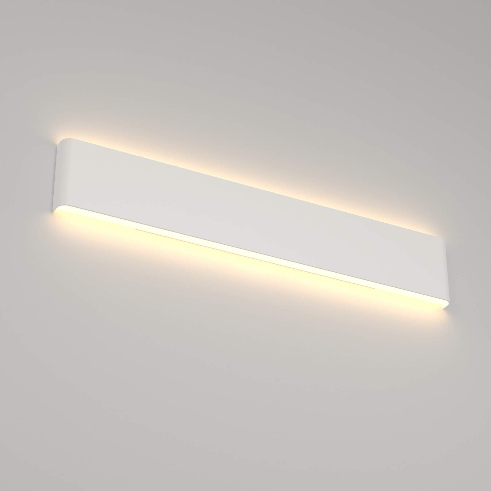 Ralbay Modern Black Bathroom Vanity Light 32.6inch Vanity Light for Bathroom 30W Up and Down Indoor Wall Lighting Fixtures Natural White 4000K