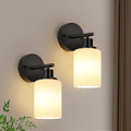 Zarbitta 3-Light Bathroom Light Fixtures, 17.23" Black Modern Vanity Lights with Clear Glass Shade, Bathroom Wall Lamp for Mirror Kitchen Living Room Hallway Cabinet Porch