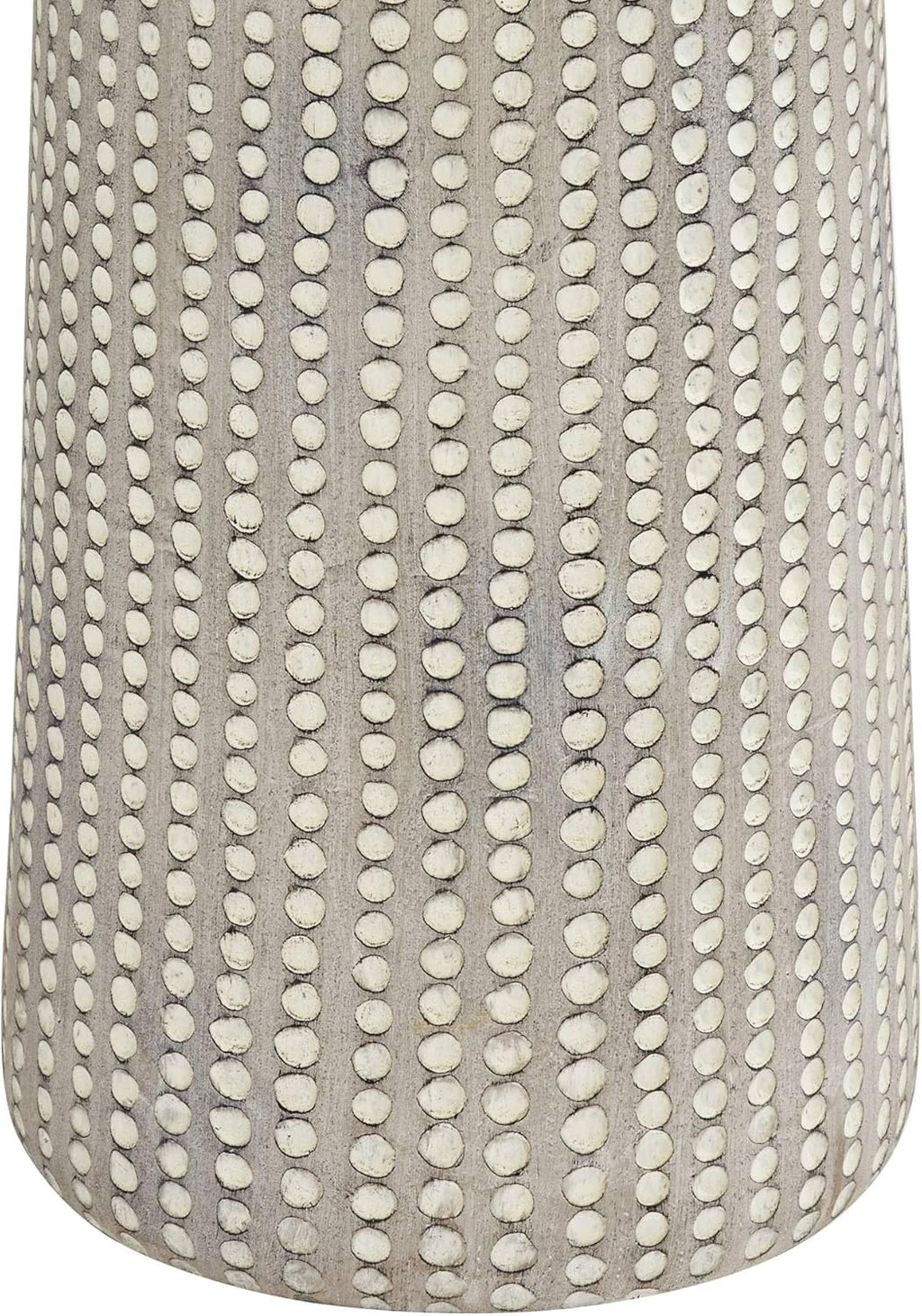 Possini Euro Design Leisa Mid Century Modern Coastal Southwest Bohemian 64 1/2" Tall Standing Floor Lamp Foot Switch Natural Hammered Pattern Living Room Bedroom House Reading Office Home Décor